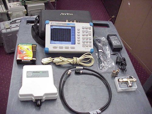 ANRITSU  MT8212B CELL MASTER CABLE AND ANTENNA TESTER LOADED WITH OPTIONS