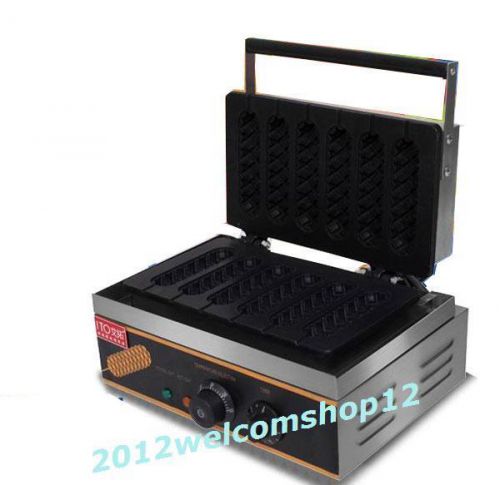 Commercial electric muffin French hot dog making machine,waffle machine