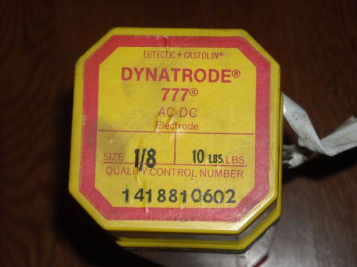 EUTECTIC + CASTOLIN WELDING ELECTRODES/ DYNATRODE 777/ AC/DC 1/8 inch