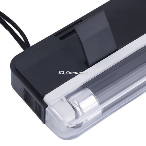 Handheld Portable UV Led Light Torch Lamp Counterfeit Currency Money Detector K2