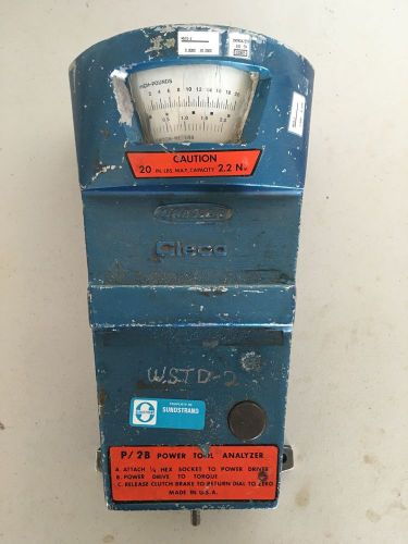 Vintage Dresser Cleco P-2B Power Tool Analyzer