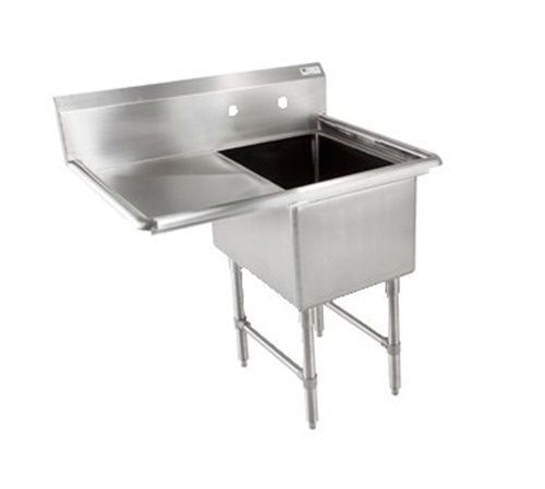 John Boos 1B244-1D24L One (1) Compartment Sink (1) 24&#034;W x 24&#034; front to back...