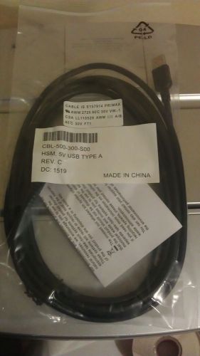 New E157914 Primax cable CBL-500-300-S00 HSM 5V USB Type A