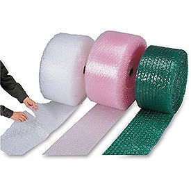 Jumbo-size air bubble roll - anti-static - 12&#034;x188&#039; - -5/16&#034; bubble size for sale