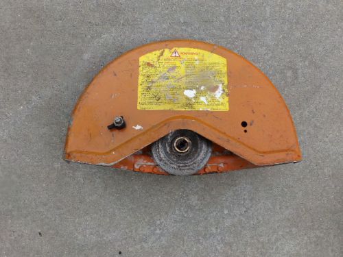 Stihl ts 400 concrete cutoff saw blade guard shield 14&#034; used oem for sale