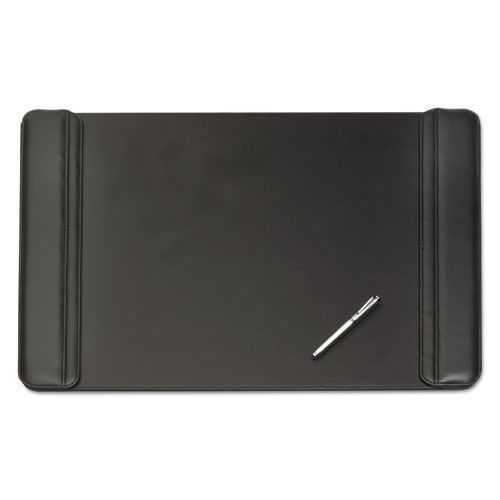 Sagamore desk pad w/flip-open side panels, 36 x 20, black for sale