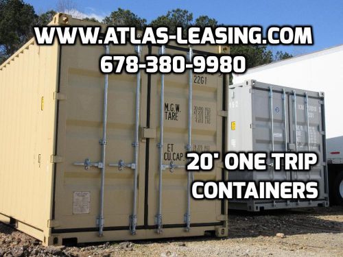 New 20&#039; shipping containers/one trip storage container/storage pod/conex for sale