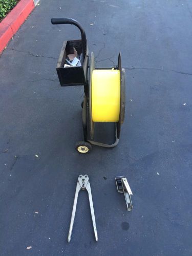 Poly Banding Strapping Cart +Tension er + Crimping Tool + Accessories