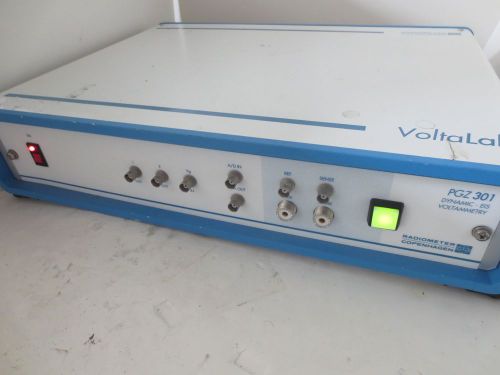 VoltaLab  PGZ301 Dynamic EIS Voltammetry