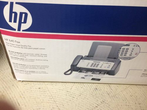hp 640 fax