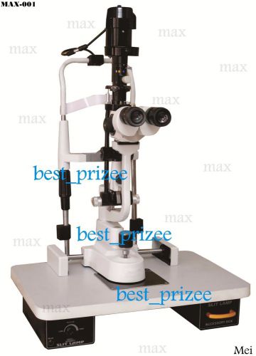 Slit lamp with digital camera and software ( black and white color ) for sale
