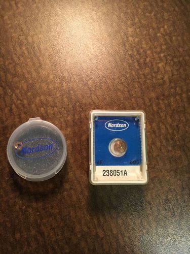 Nordson Hot Melt Replacement Nozzle .020, 238051A ** Lot Of 2!!! **