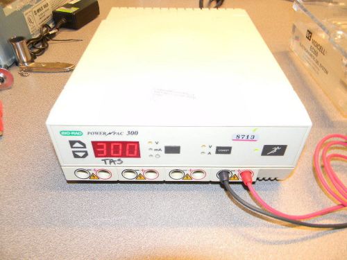 Bio-Rad PowerPac 300 Electrophoresis Power Supply, 100-120 VAC, 300 VDC Output