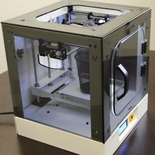 High Precision Box-type Desktop FDM 3D Printer D150 with Touchsreen And WIFI