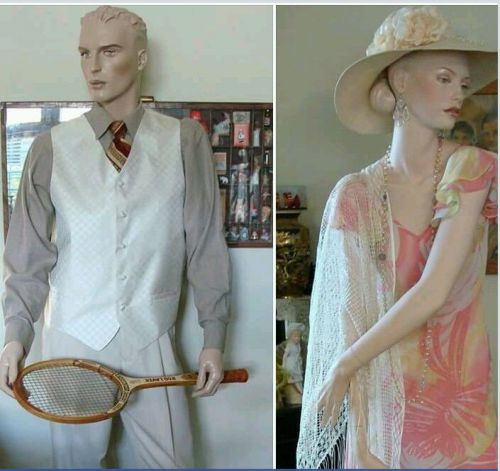 2 Rootstein Mannequins Male &amp; Female Used in Ralph Lauren Store P/U Only