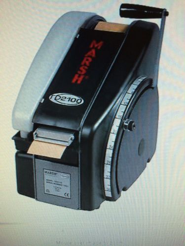 MARSH model TDH Manual Paper Tape Machine -  NEW in Sealed Carton