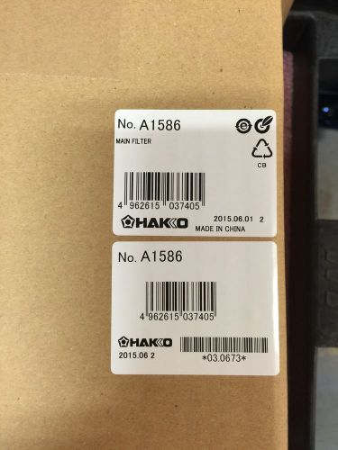 *new* hakko fa430 fume replacement filter a1586 for sale
