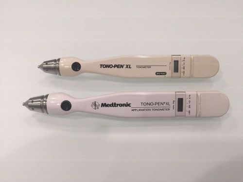Lot of 2 Medtronic Tono Pen XL Applanation Tonometer FOR PARTS Non Working units