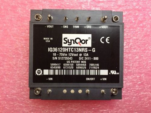 IQ36120HTC13NRS-G Synqor 12V DC/DC Converter 1 PIECE