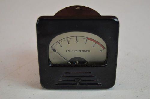 VINTAGE - Audio Recording Level Meter Bakelite