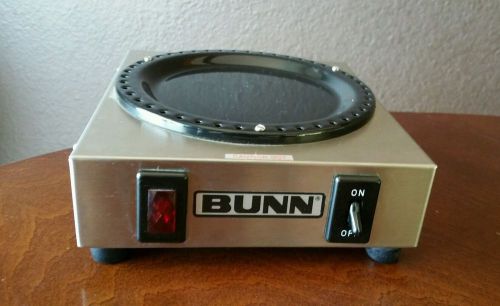 BUNN WX1 Single Coffee Pot Carafe Warmer 110-Volt