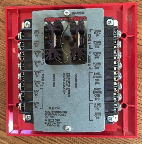 System sensor sprectralert mdl sync module for fire alarm strobes nr for sale