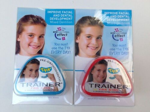 2 X  T4k (1 Phase l + 1 Phase ll) pre orthodontic trainer for kids.FREE SHIPPING
