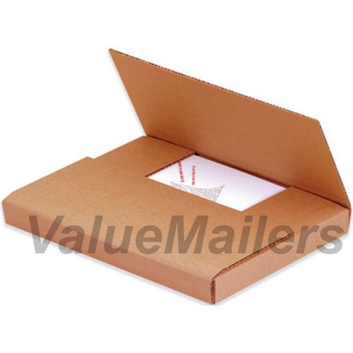 50 - 11 1/8 x 8 5/8 x 2 Kraft Multi Depth Bookfold Mailer Book Box Bookfolds