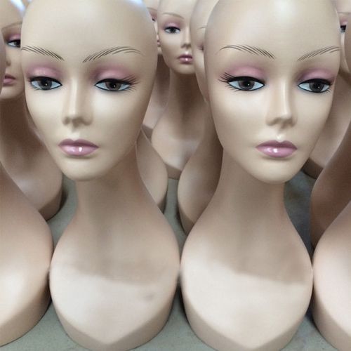 Cool Cosmetology Manikin Mannequin Hair Hat Jewelry Necklace Display Model Stand