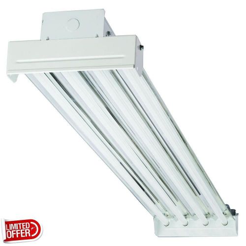 Sale lithonia lighting 4-light t5 white high output fluorescent high bay lights for sale