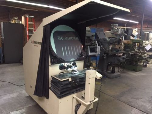30&#034; scherr tumico st industries #22-2600 optical comparator w/ qc200 dro, new 06 for sale