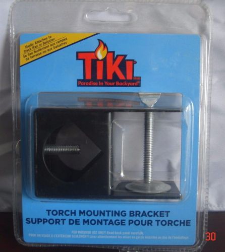 TIKI Brand Universal Deck Clamp, Torch Mounting Bracket Accessory