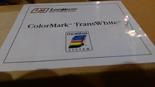 ColorMark TransWhite Film-Wide Format Paper for Graphic Transparencies 36&#034;x100&#039;