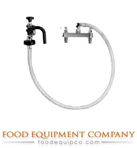 Fisher 2313 Pot Filler Faucet 8&#034; c/c deck-mounted with 72&#034; flexible hose