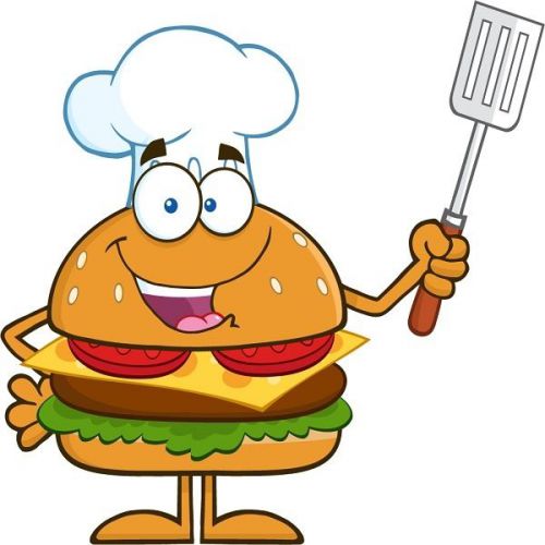 30 Custom Hamburger Cook Personalized Address Labels