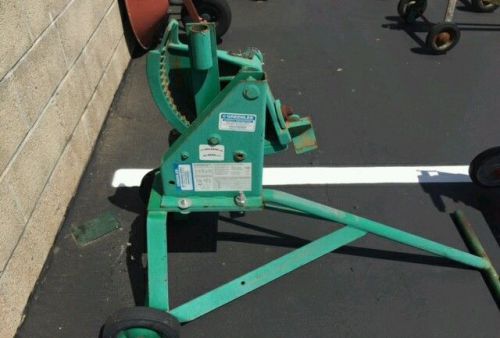 GREENLEE 1801 MECHANICAL BENDER 1-1/4&#034;/1-1/2&#034; CAPACITY (USED)