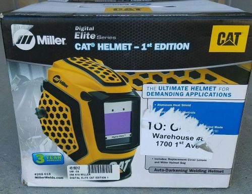 Miller cat edition 1 digital elite auto darkening welding helmet (268618) for sale