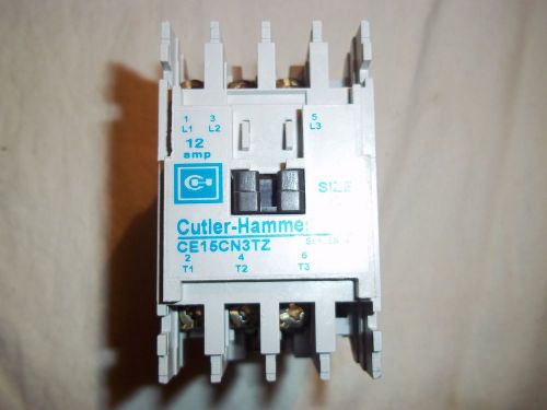 EATON CUTLER  HAMMER CE15CN3TZ CONTACTOR SIZE C - NEW OLD STOCK