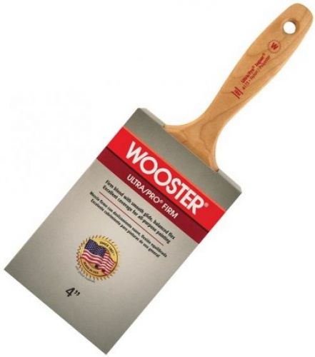 Wooster Brush 4173-4 Ultra/Pro Firm Jaguar Wall Paintbrush, 4-Inch
