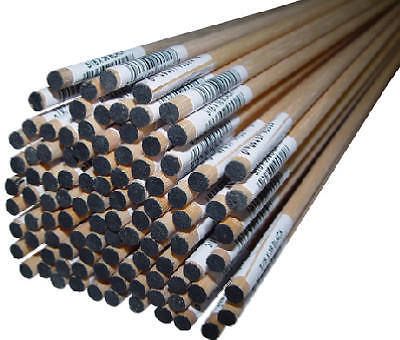 (Lot of 100) 3/16&#034; x 36&#034;,  Wood Dowel Rods, F.S.C Certified Sustainable Wood.