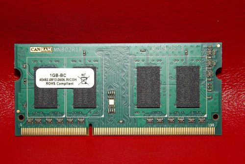 NEW OEM: Ricoh 007150MIU Type N 1GB SDRam Memory Module for Aficio SP C730DN