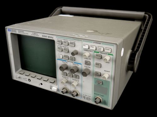 Hp/agilent 54616b two-channel 1ns peak detect digital oscilloscope 2gsa/s 500mhz for sale