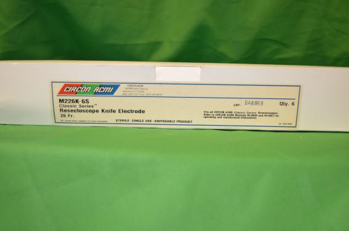 Circon ACMI M226K-6S Classic Series Resectoscope Knife Electrode - Box of 3