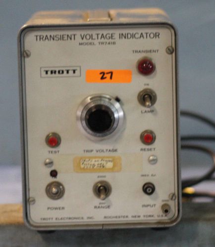 Trott transient voltage indicator model TR741B with counter FREE SHIP