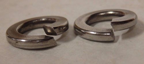 Lot of ~2,000 stainless steel split lock washers 3/4&#034; od 7/16&#034; id 1/8&#034; thick g5 for sale