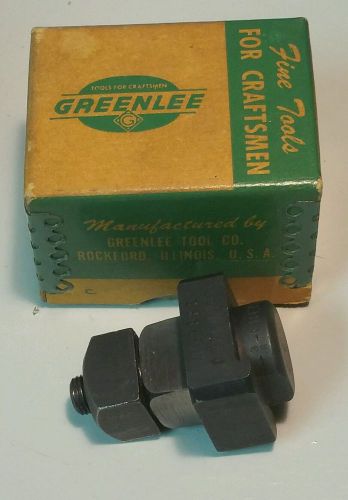 L@@K NOS Greenlee No. 731 3/4&#034; (Square) Radio Chassis Punch
