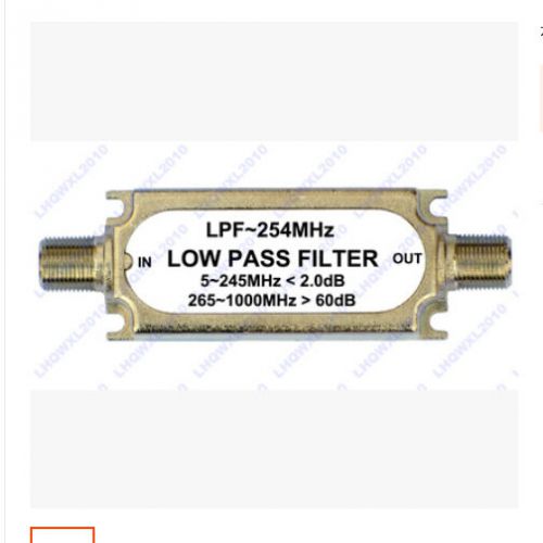 Tv dedicated low-pass filter catv low pass filter lpf for sale