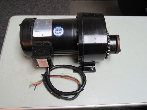 1/2hp leeson 59rpm tefc 3ph p1100 parallel a.c. gearmotor 107034 c4t17fz50b fshp for sale