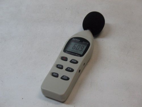 Extech 407730 digital sound meter tested for sale