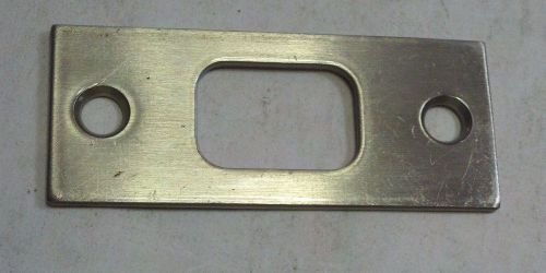 Kwikset 85278-15 Satin Nickel 2-3/4&#034; x 1-1/8&#034; Square Corner Strike Plate